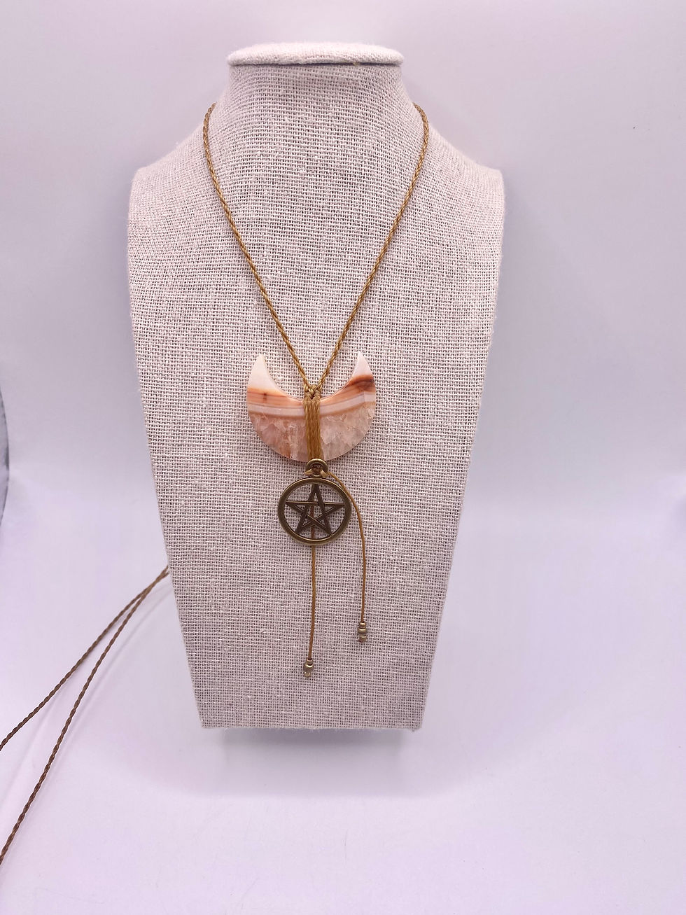 lune pentacle bijou