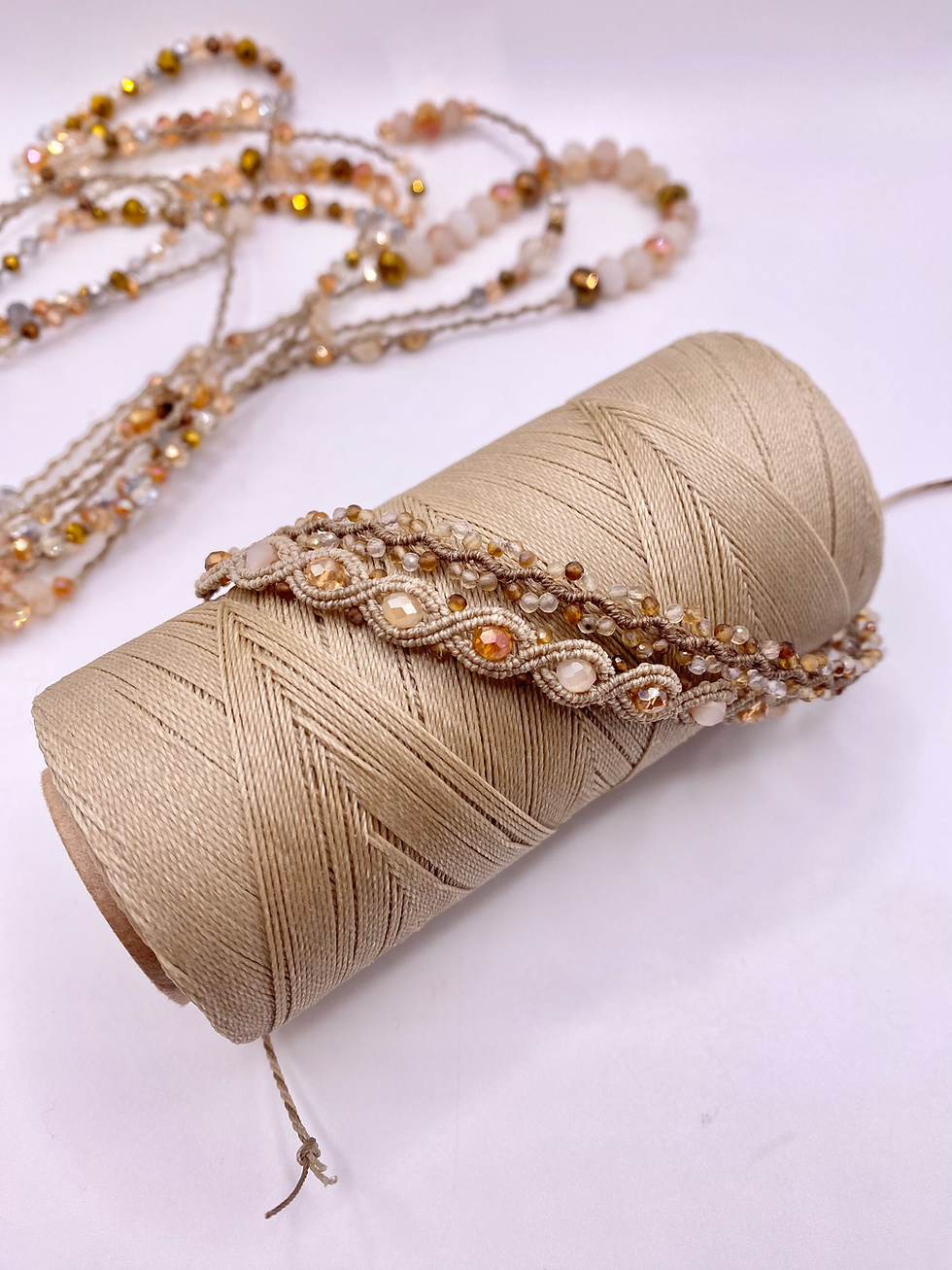 Bracelet de perles de verre