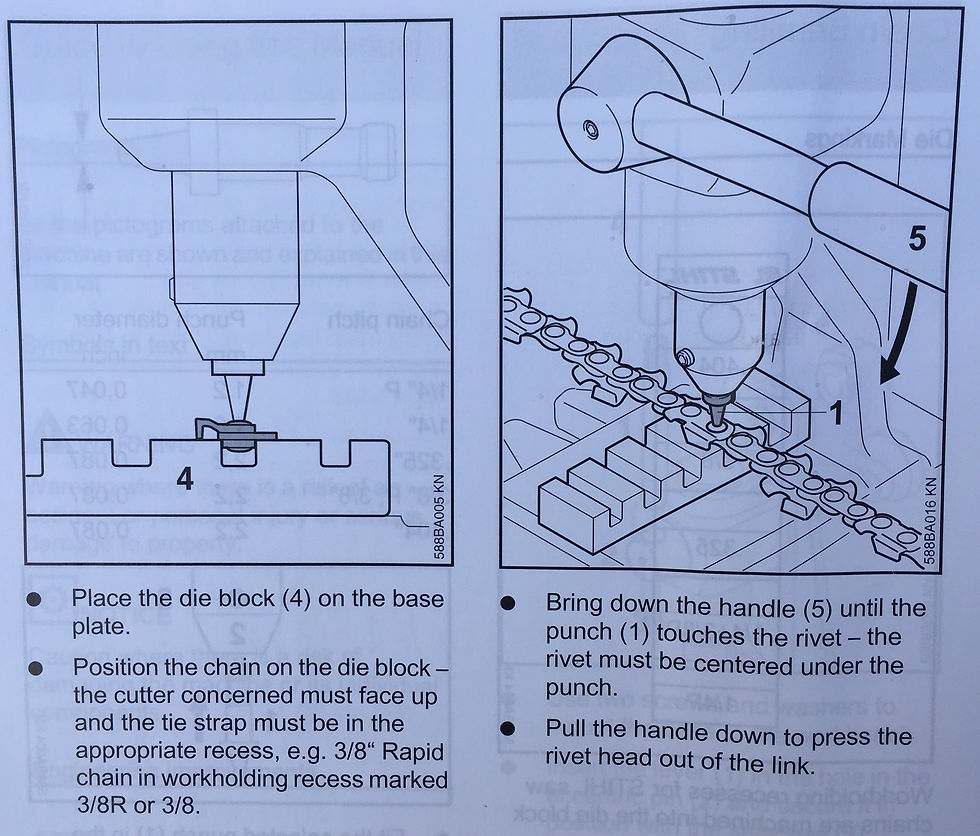 Thumbnail: STIHL Genuine NG7 Heavy Duty Professional Chain Breaker and Spinner