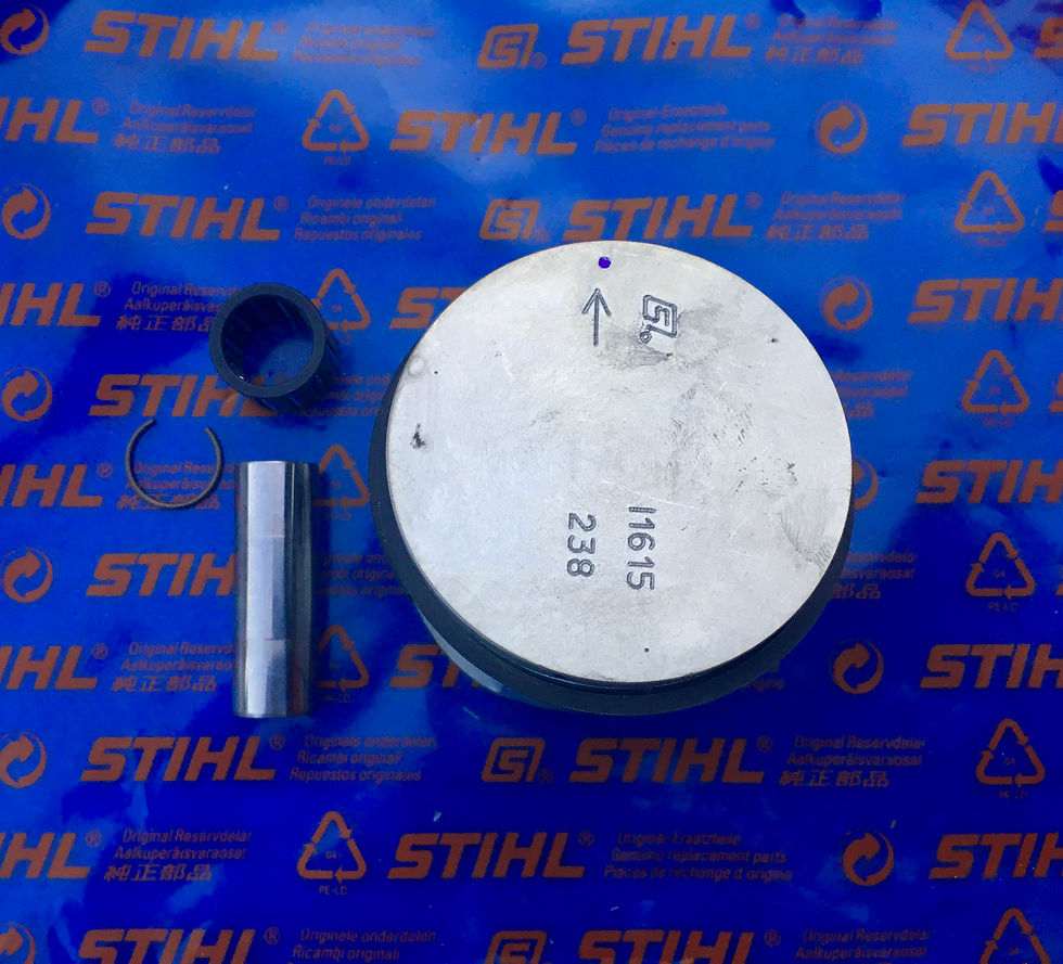 Thumbnail: STIHL Genuine Early MS462 MS462C (Notched) Piston Assembly 52mm  # 1142 030 2006