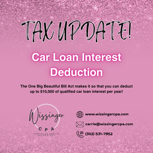 Car Loan Interest Deduction