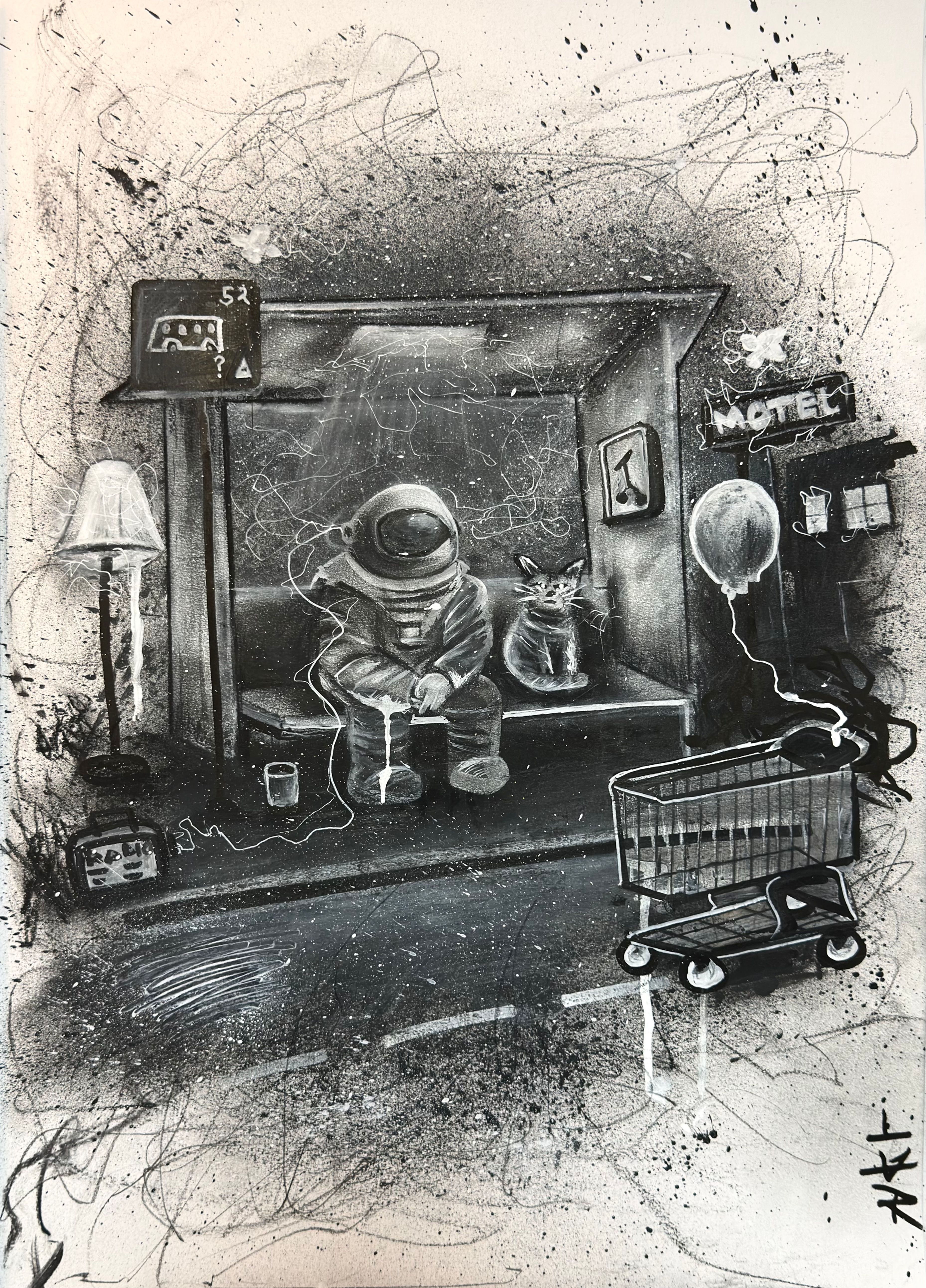 The balloon hasn’t moved in days - Print