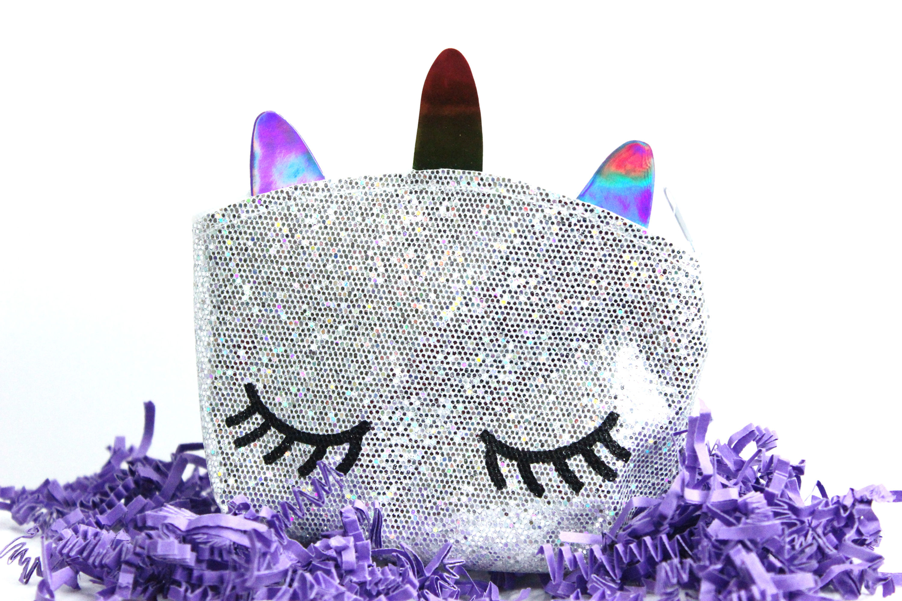 Unicorn Collection Glitter Pouch