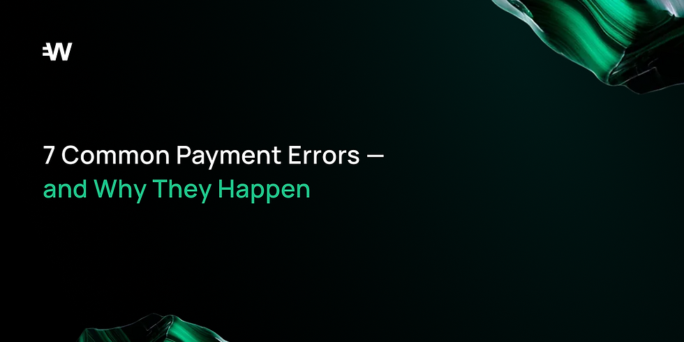 payment errors