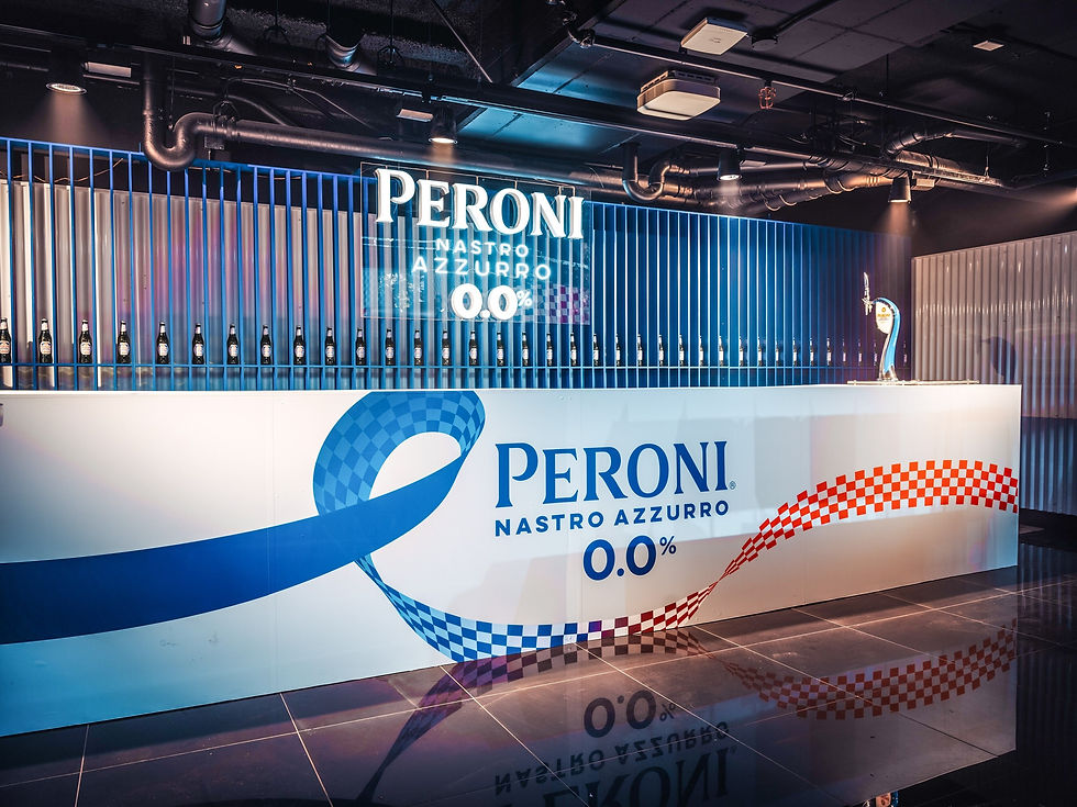 La Maison Tifosi Peroni Nastro Azzurro