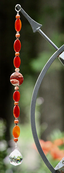 Red Agate Sun Catcher