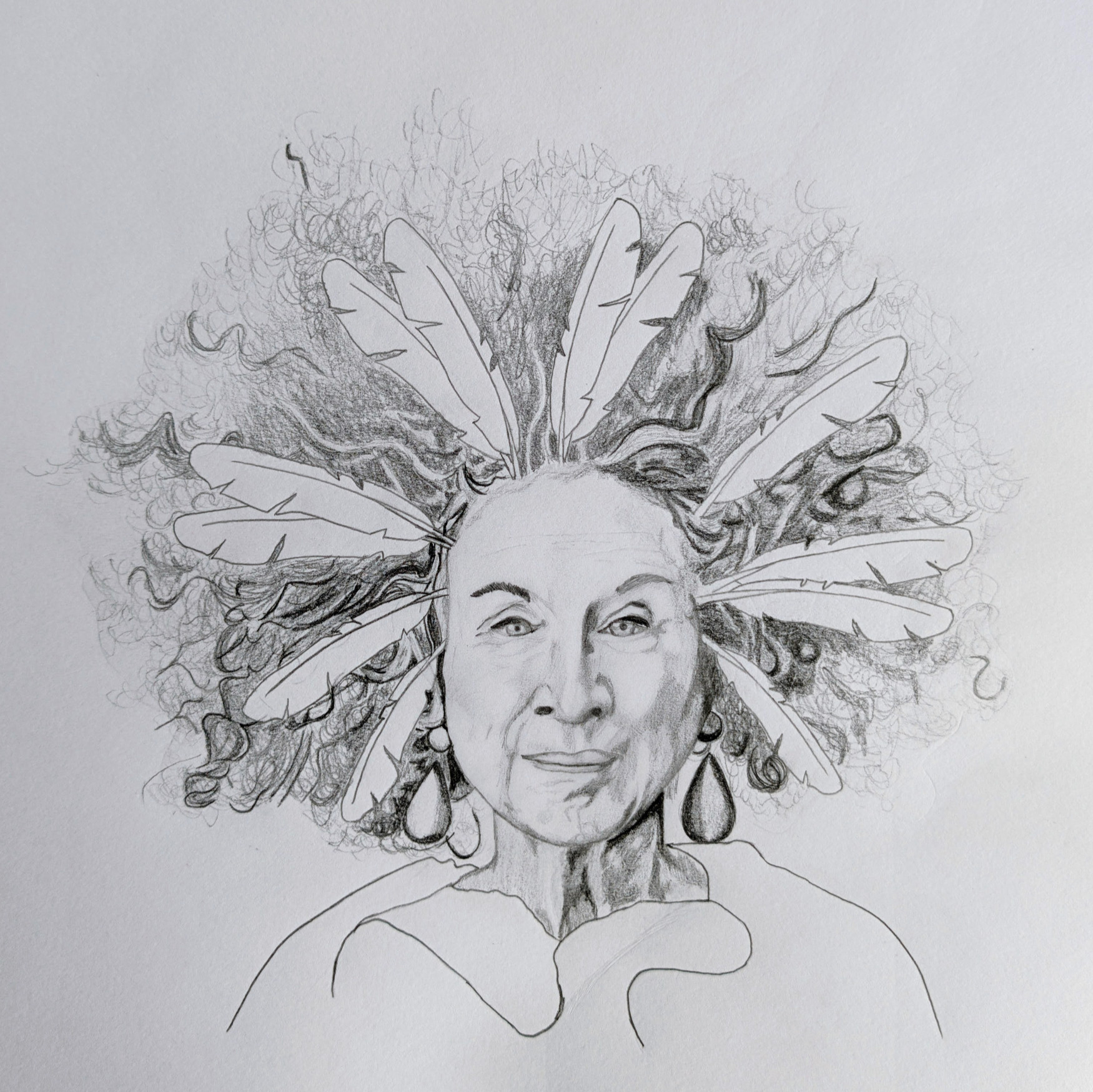My original pencil drawing