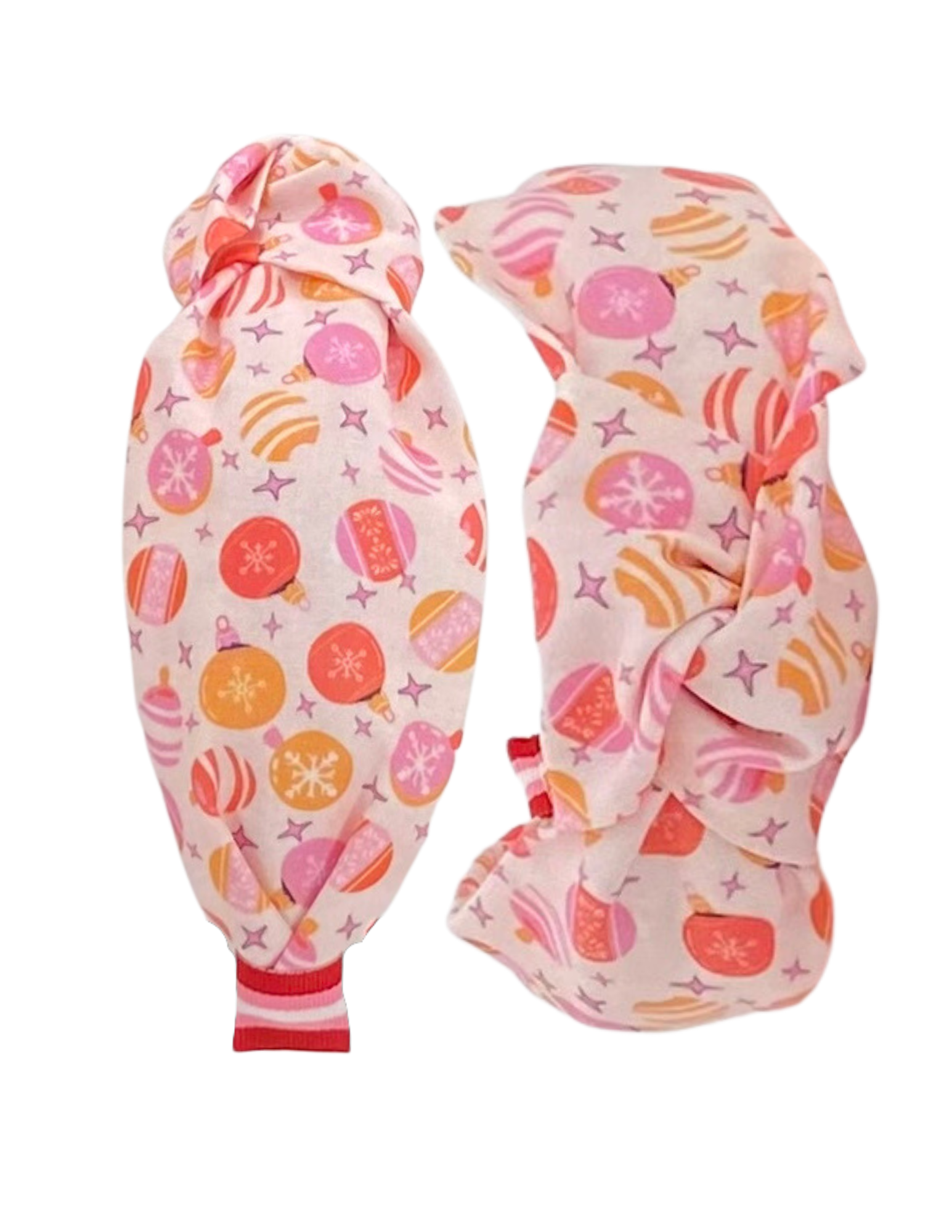 Christmas Ornament Knot Headband