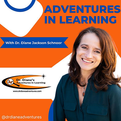 Dr. Diane's Adventures in Learning Podcast logo