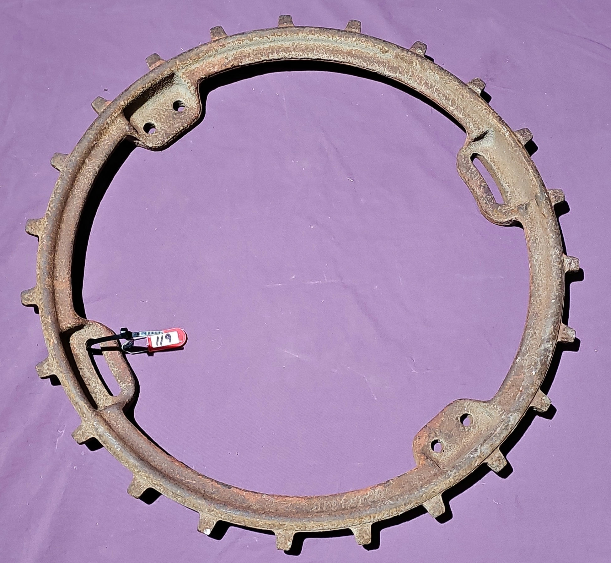 Cast sprocket 20"