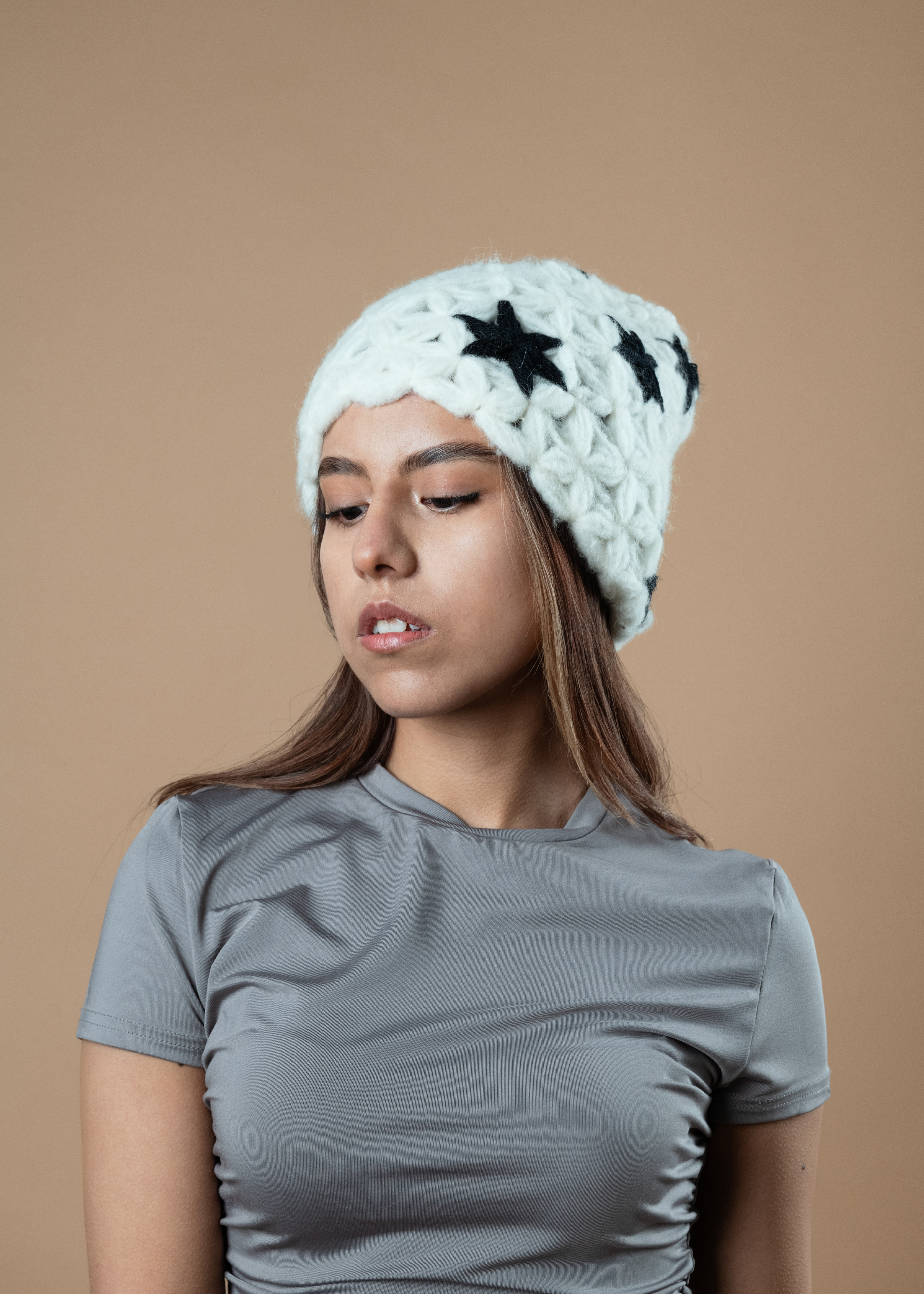 Beanie Jazmín con Estrellas