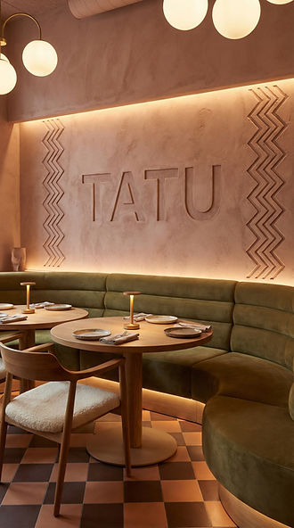 Decoración de restaurantes pequeños con enfoque comercial
