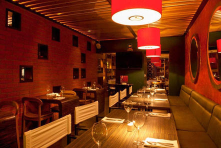Diseño de restaurantes italianos, decoración de restaurantes y decoración de restaurantes pequeños con estilo acogedor.