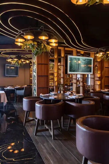 Diseño de bares y restaurantes en México.