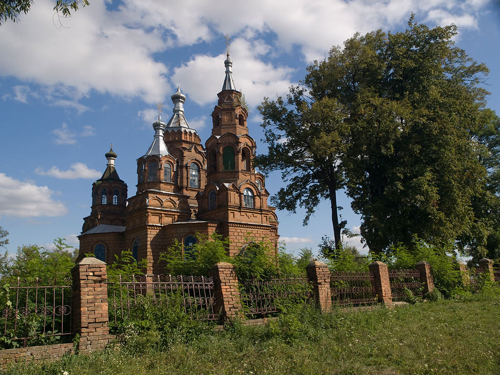 заброшенная церковь