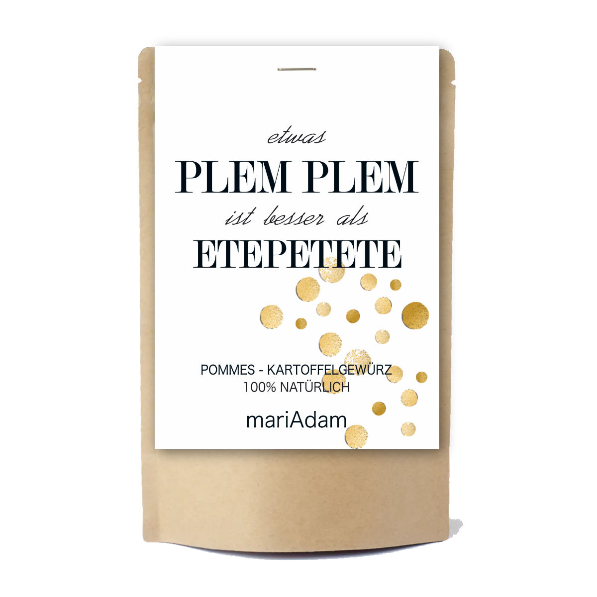 PLEM PLEM Pom Fritz Gewürzsalz 40g