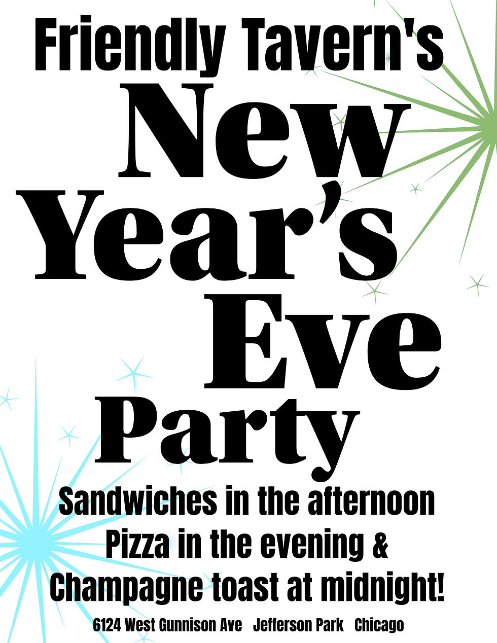 NEW YEARS EVE PARTY