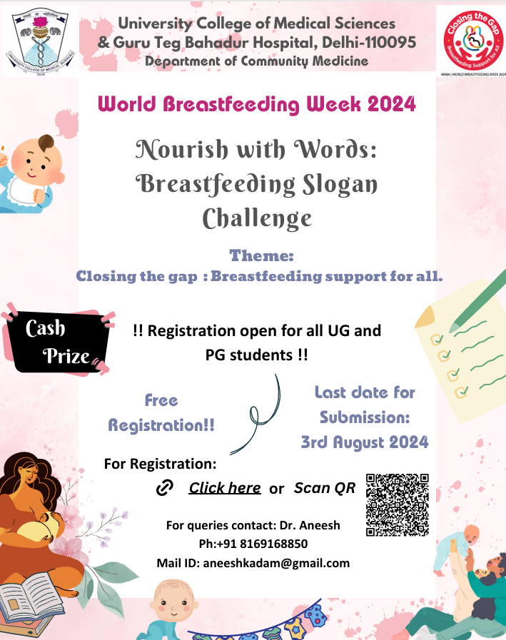 Nourish with words - breastfeeding slogan challenge