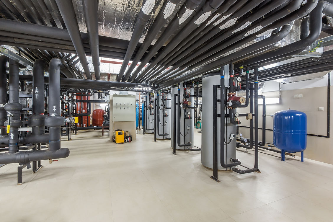 Water treatment and heating system of the building.jpg