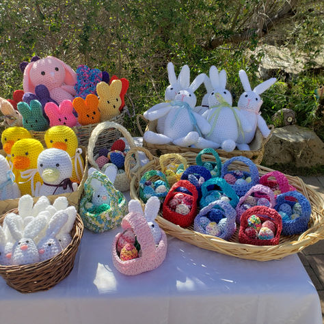 Easter Bunnies, Baskets, Peeps and Duckies