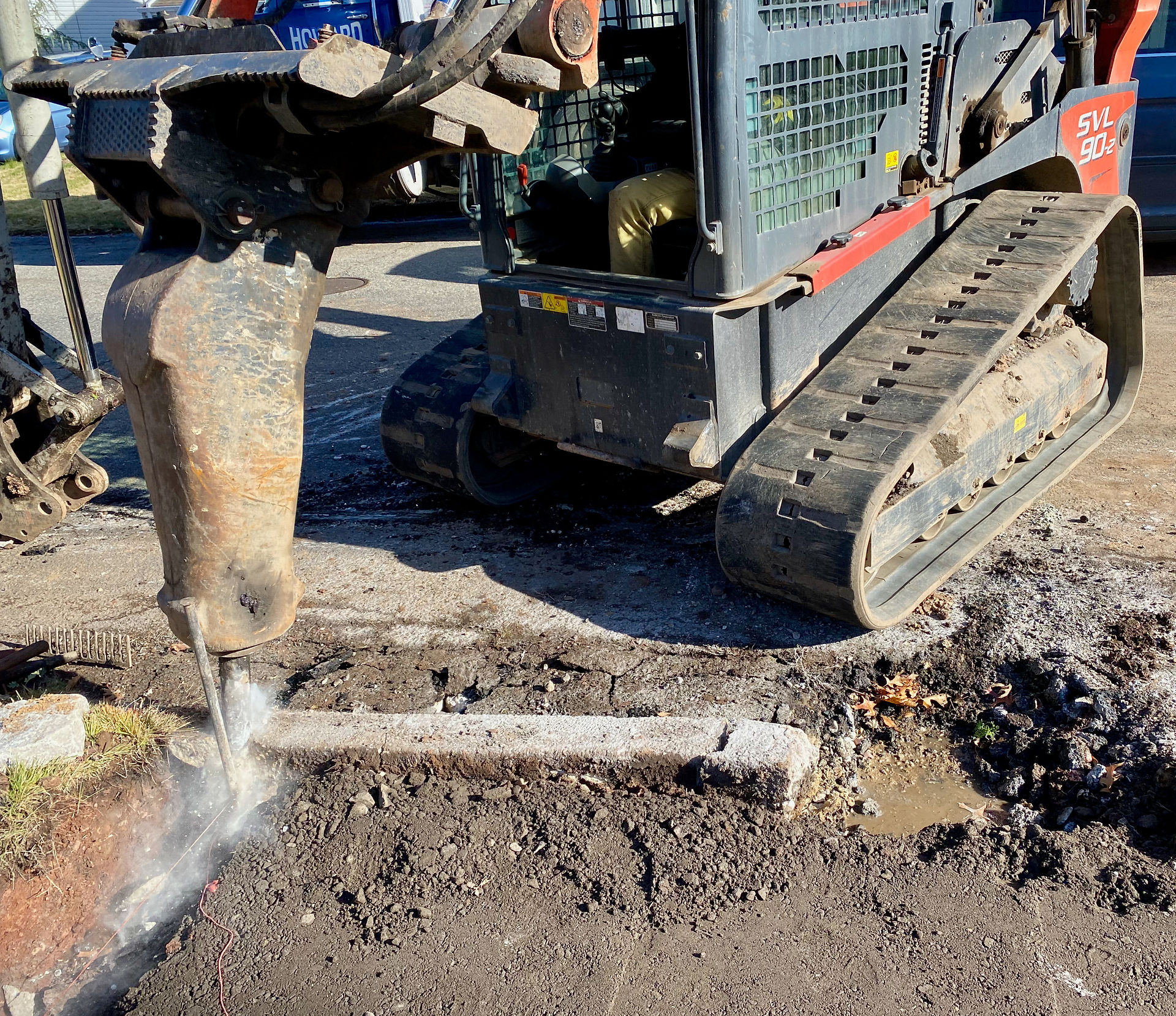 Curb Demolition Removal