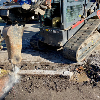 Curb Demolition Removal