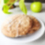 Vegan Gluten-Free Apple Spiced Cookie