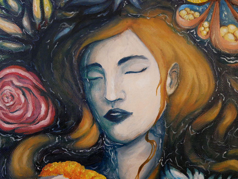 Miniature : Ophelia