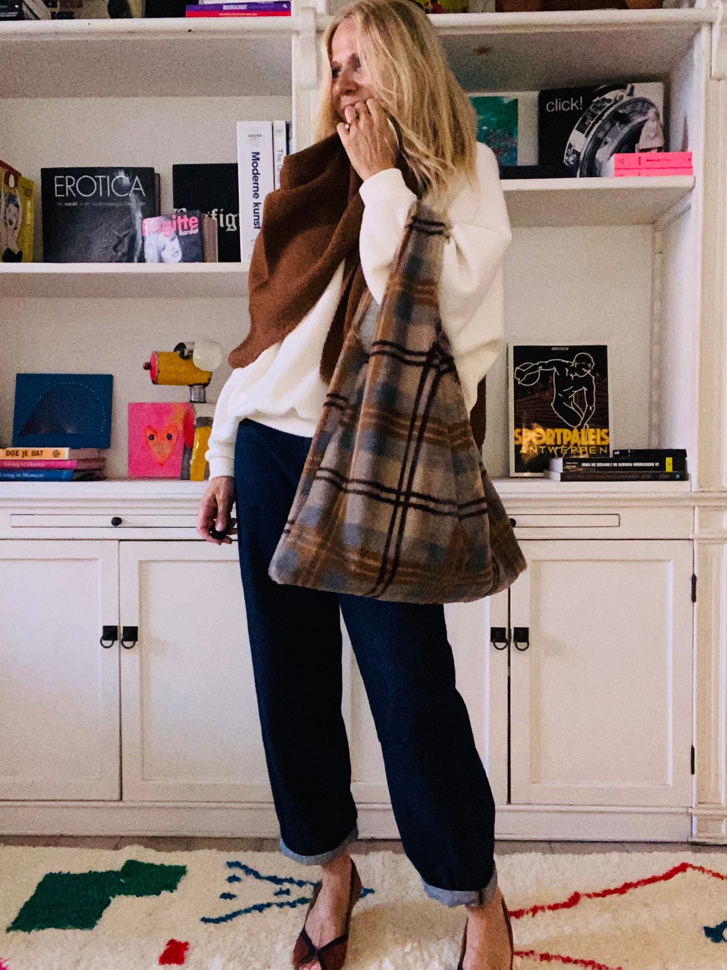 BIG Poli bag Faux fur