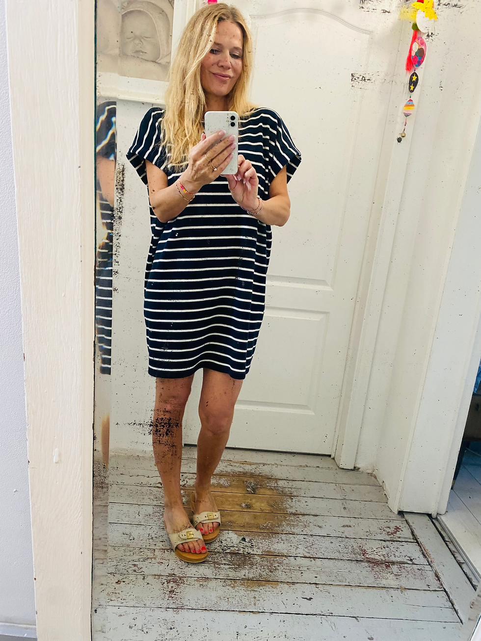 Thumbnail: Ulla mini dress easy Towelling