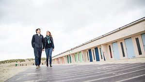 Mathilde et Nicolas, Séance engagement au Touquet