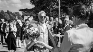 Florence et Philippe, le 28 juillet 2018 au Touquet
