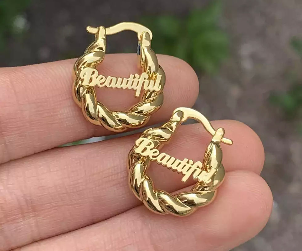 Mini Twisted Hoop