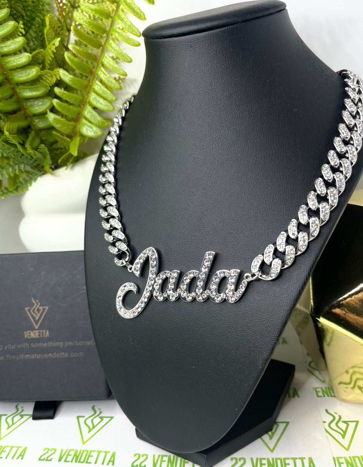 ICED OUT PENDANT WITH CUBAN ATTACHED