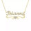 Thumbnail: CUSTOM ICED OUT NAME NECKLACE
