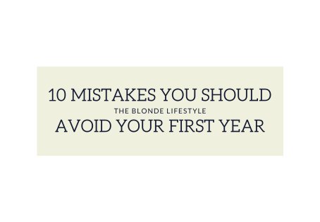 10 Mistakes You Shouldn't Make as a College Freshman