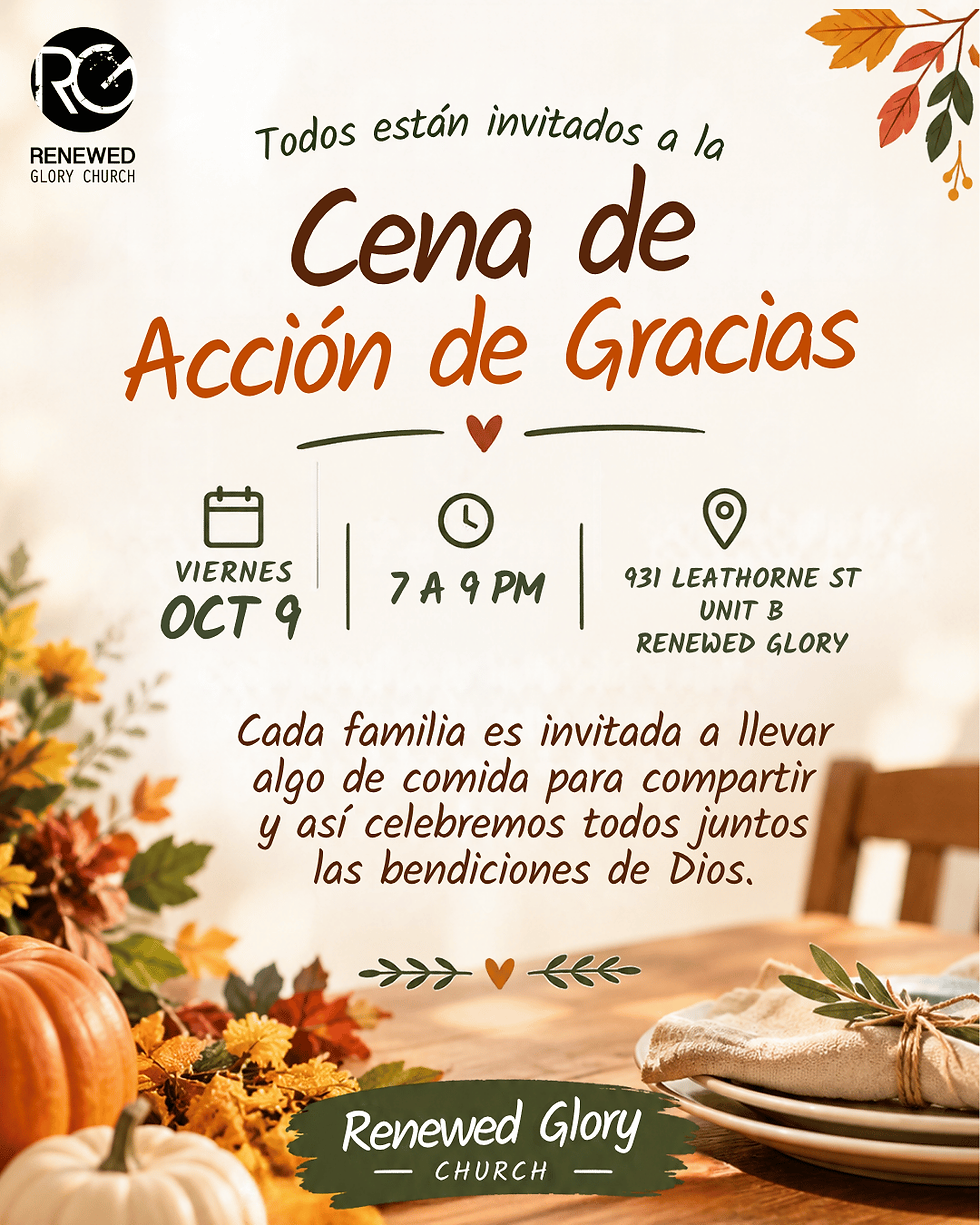 Cena de accion de gracias