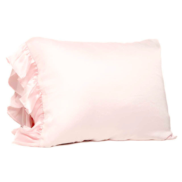Thumbnail: Ruffled Silky Pillowcase