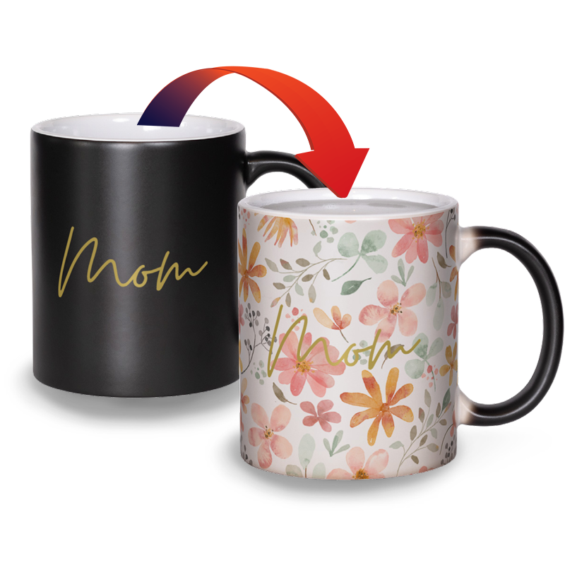 Floral Mom Matter Color Changing Mug