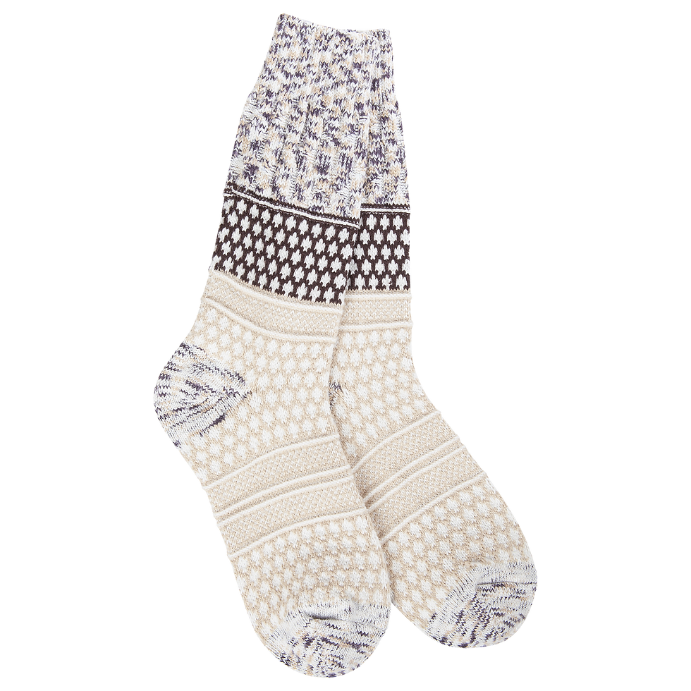 Thumbnail: World's Softest Sock Gallery Textured Crew
