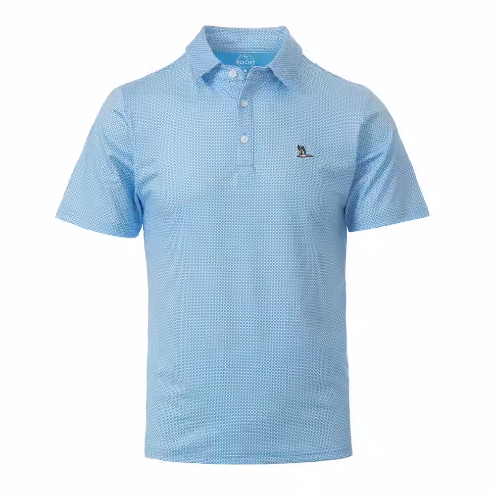 Roost Flyway Polo - Blue