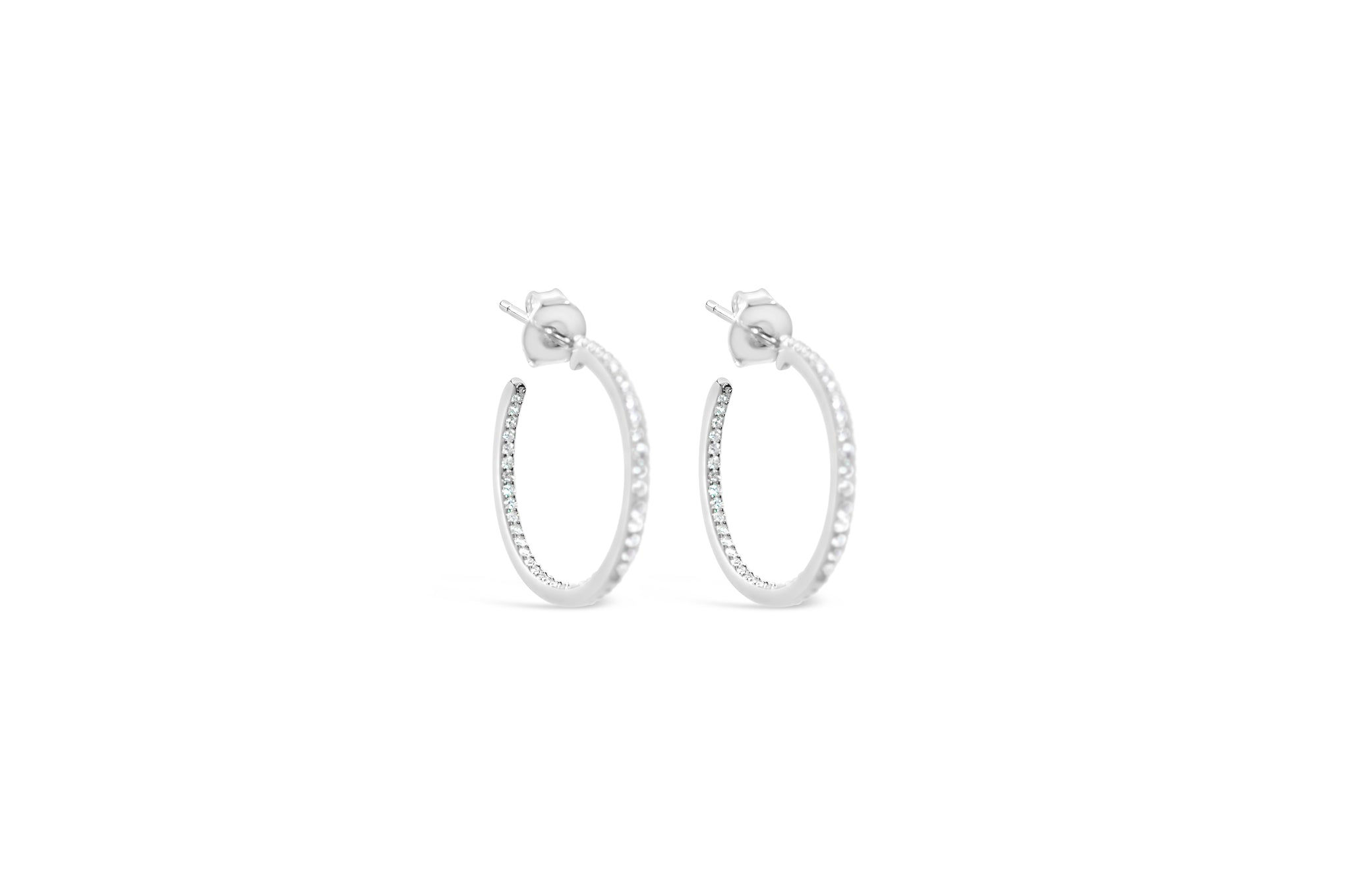 Inside Out Hoop Earrings