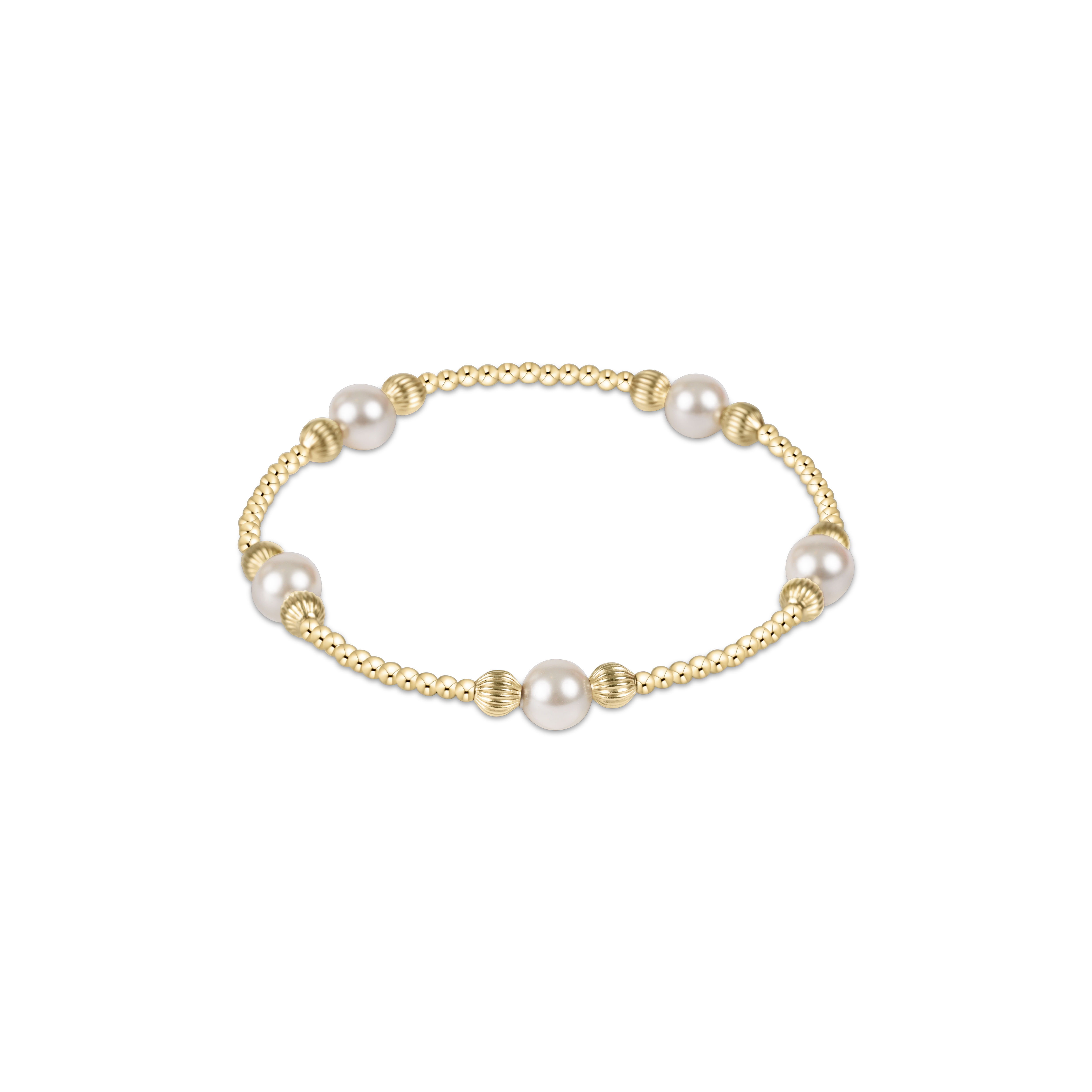 Purpose Pearl Bead Bracelet - Dignity