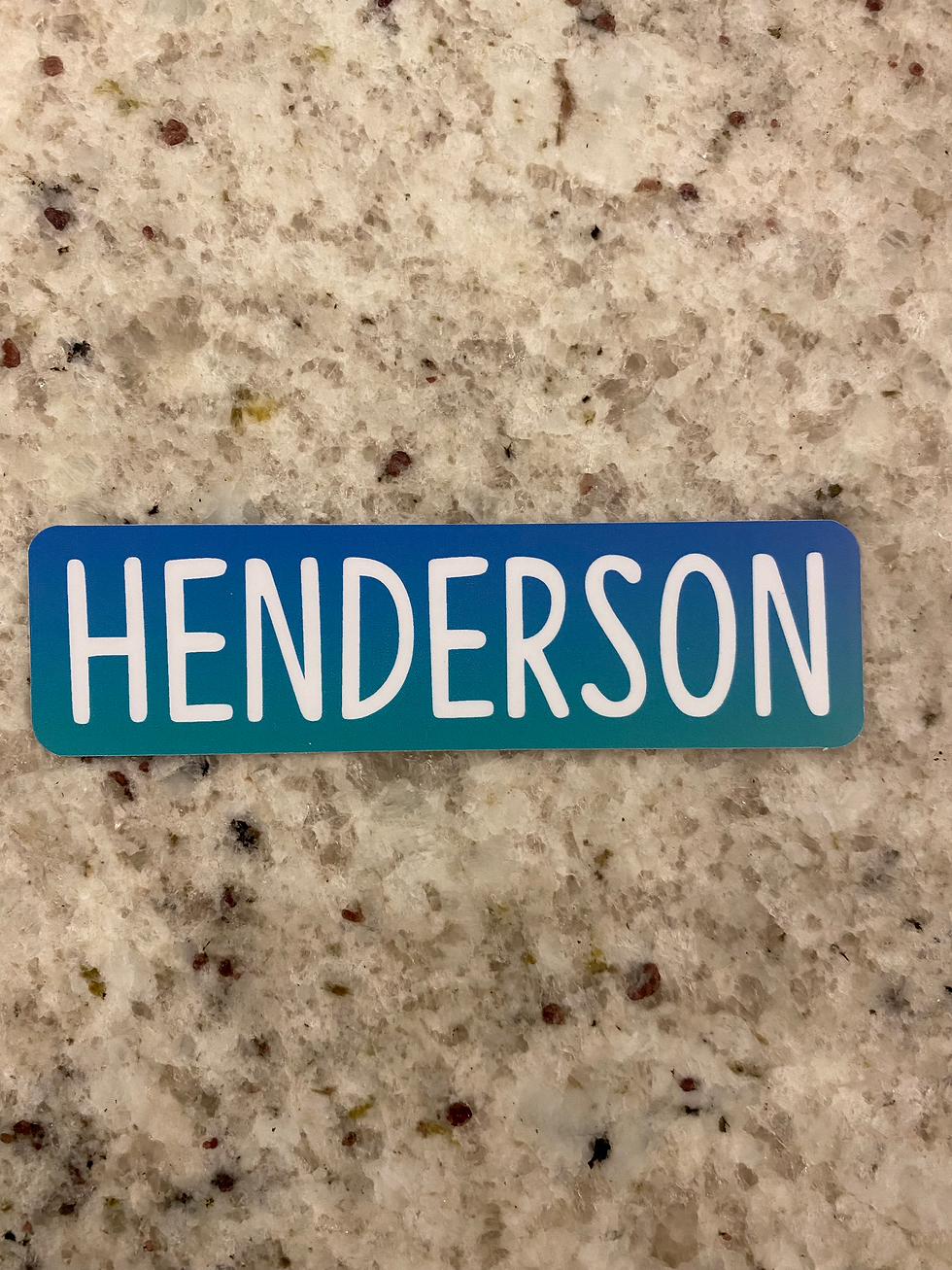Thumbnail: Vinyl Weatherproof Stickers