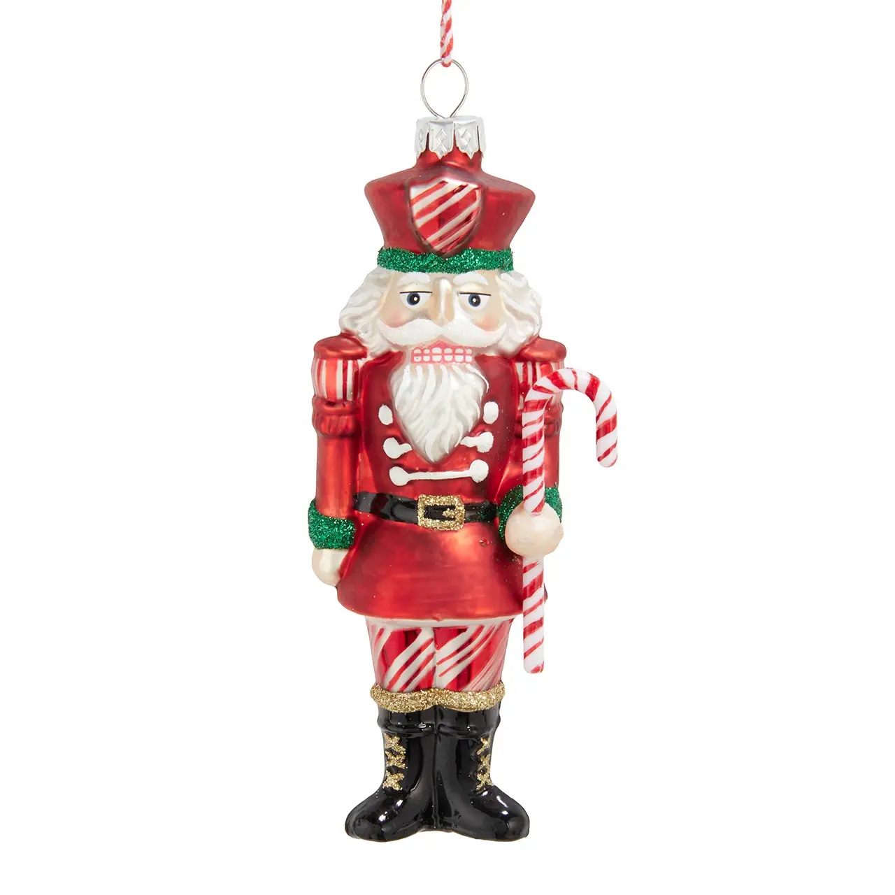 Nutcracker Candy Cane Ornament