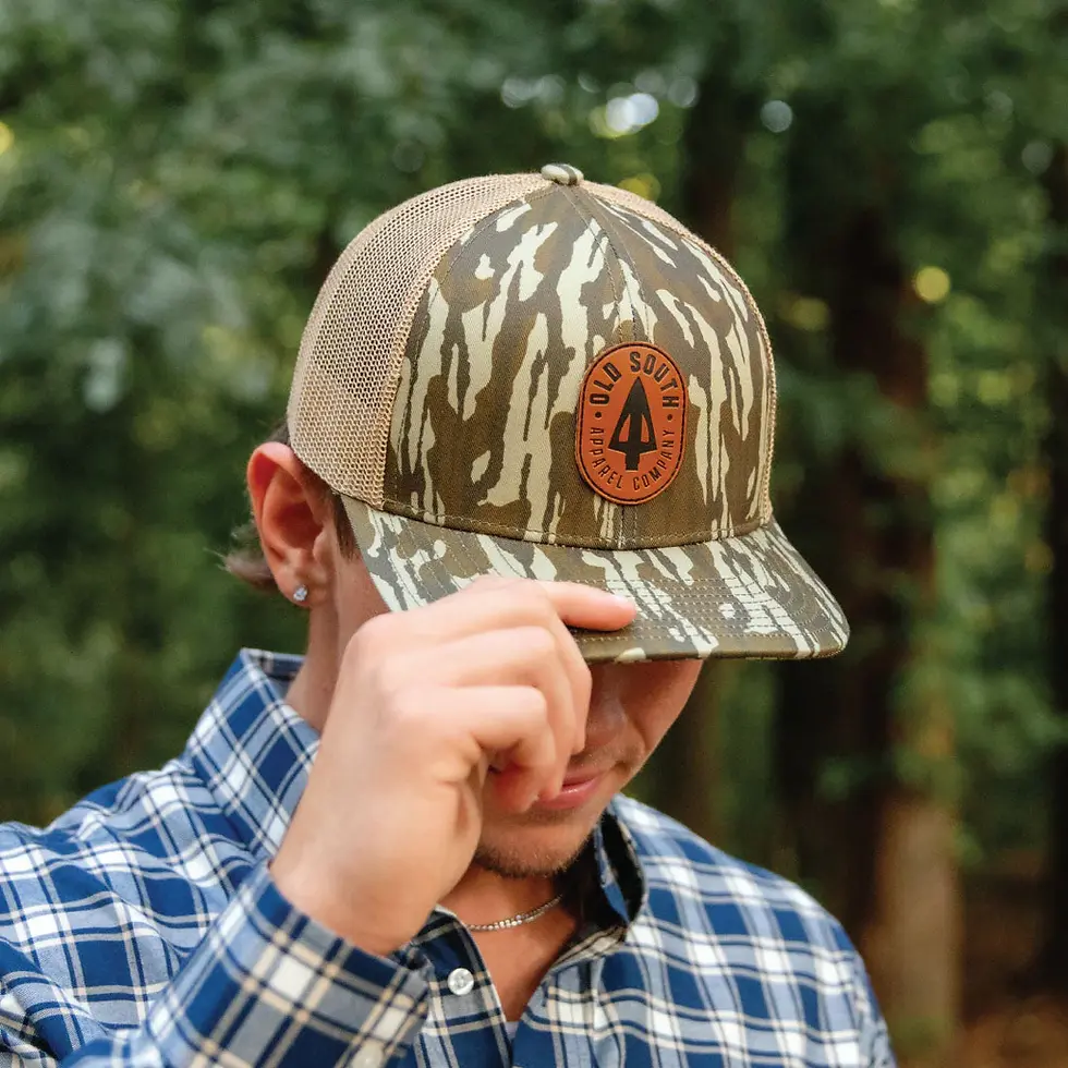 Old South Arrow Patch Trucker Hat