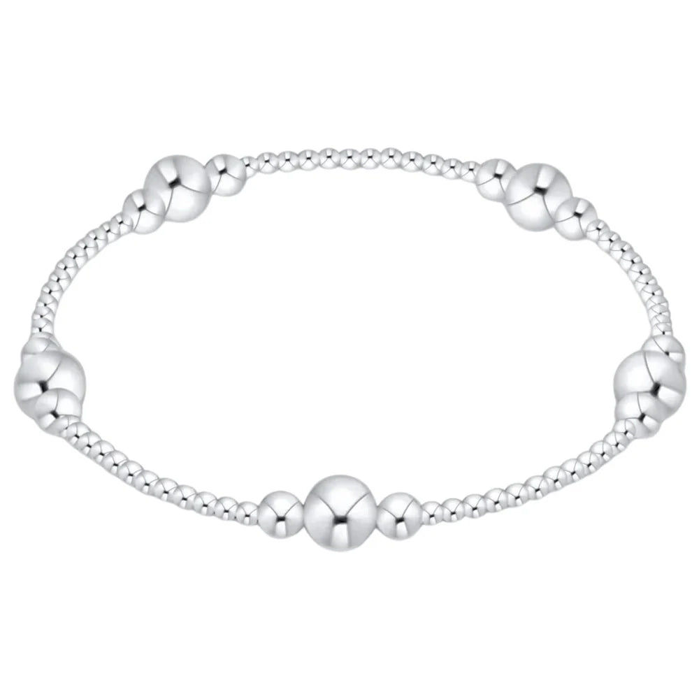 Purpose Sterling Bead Bracelet