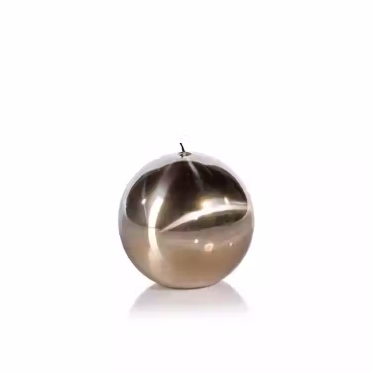 Titanium Ball Candle - Gold