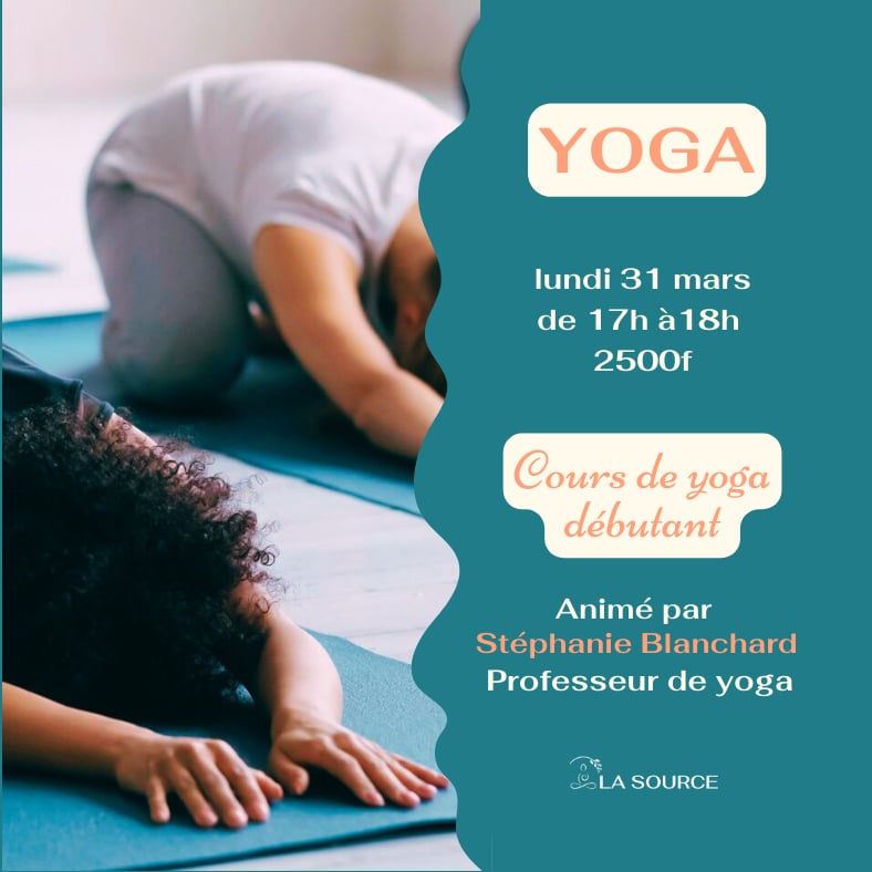 Cours de Yoga débutant avec Stéphanie BLANCHARD