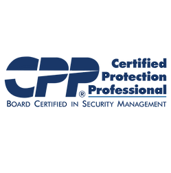 James Sarner Certified Protection Professional (CPP) accreditation